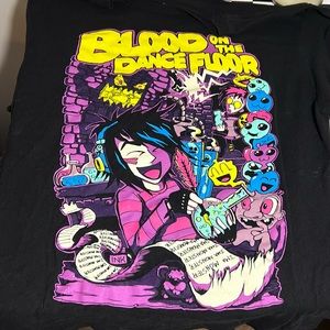 Blood on the Dance Floor band tee